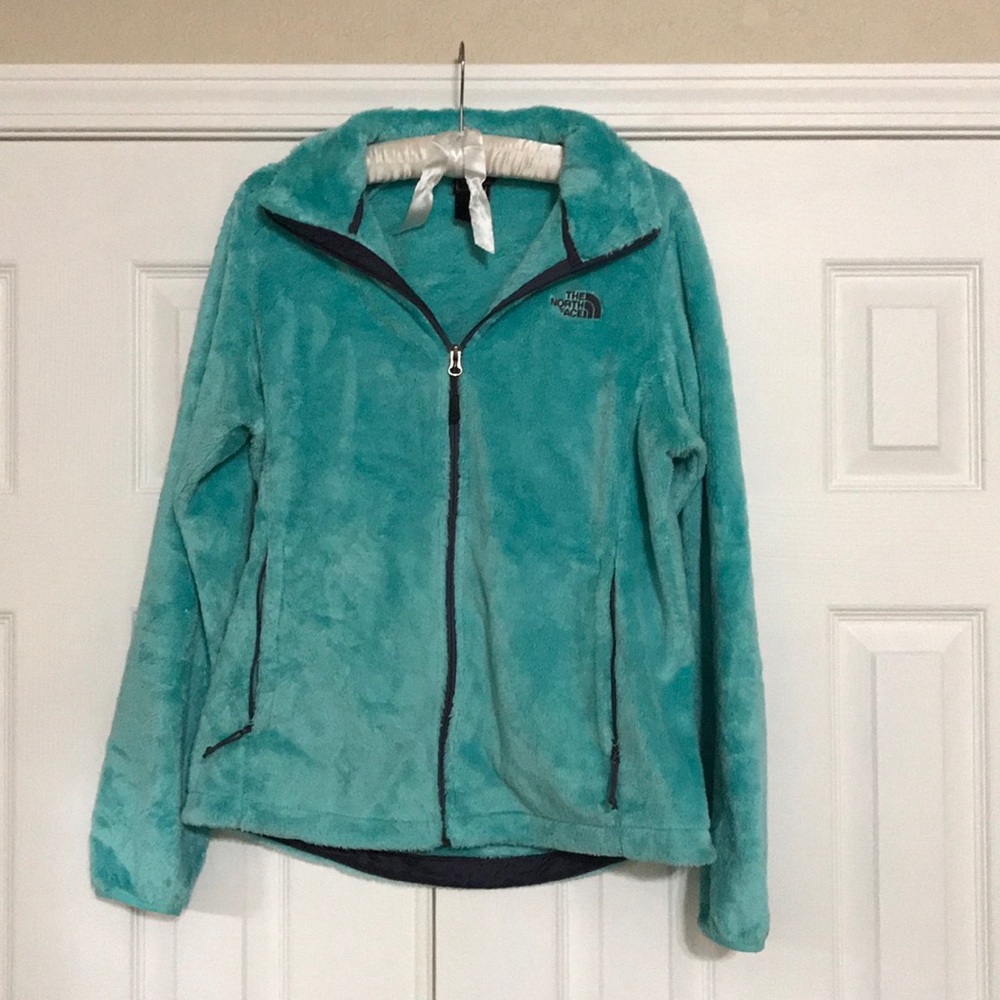 Blue Osito North Face Full Zip Jacket
